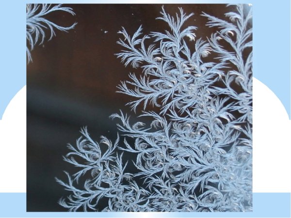 Рисование зимние узоры