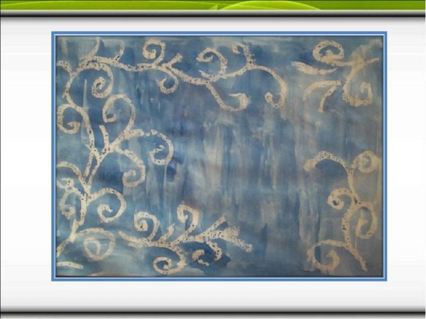 Морозные узоры рисование