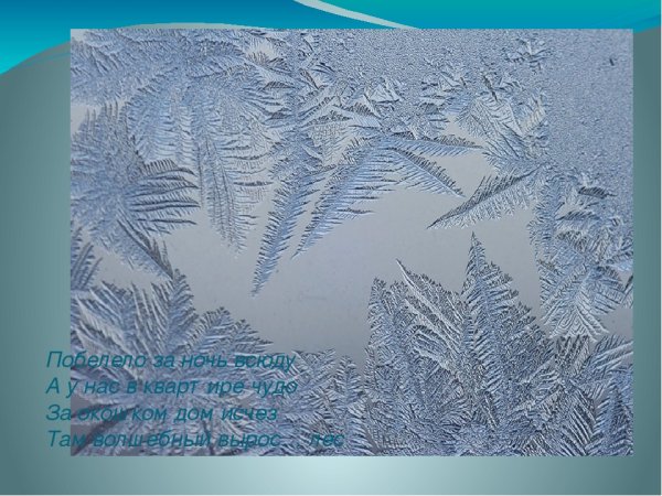 Рисование свечой морозные узоры