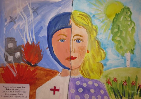 Война и победа глазами детей