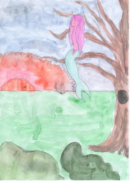 Легкие иллюстрации к рассказу Бежин луг