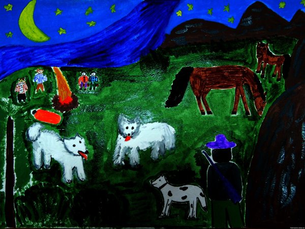 Тургенев Бежин луг иллюстрации