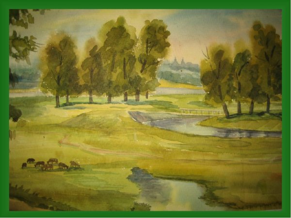 Бежин луг иллюстрации природы