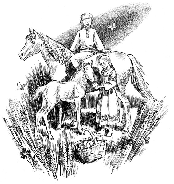 Иллюстрации по "Бежин луг"