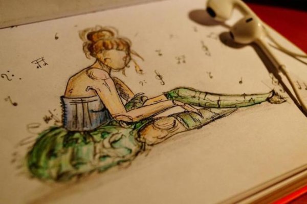 Рисунок на тему хобби