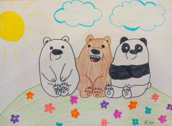 Детский рисунок на свободную тему