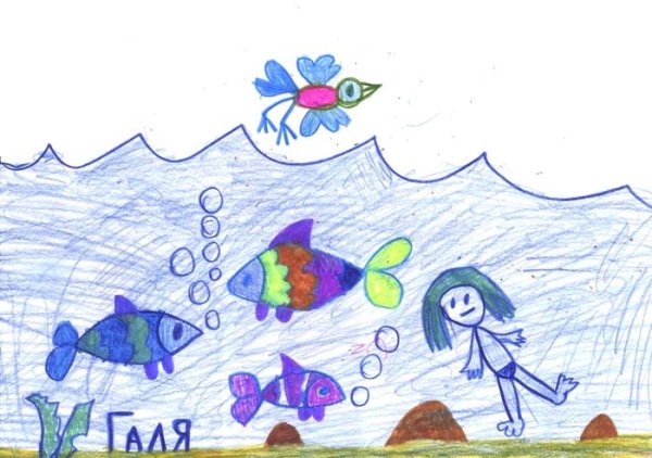 Рисунок на тему свободная тема 6 класс