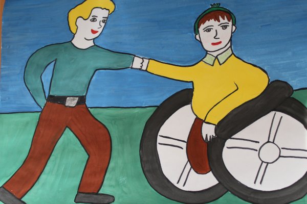 Рисунок на тему Милосердие