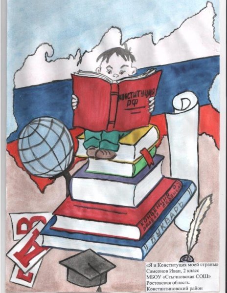 Конкурс рисунков ко Дню Конституции