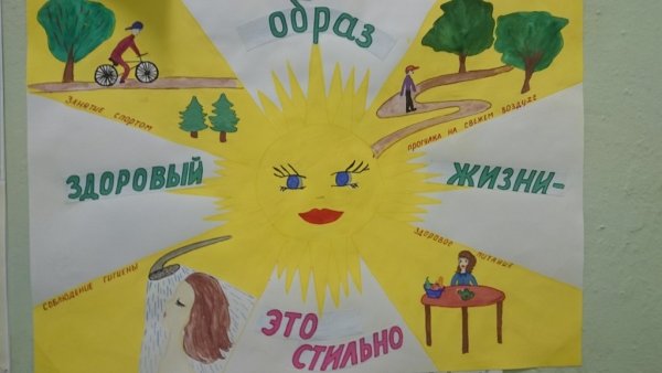 Рисунок на тему стиль жизни здоровье