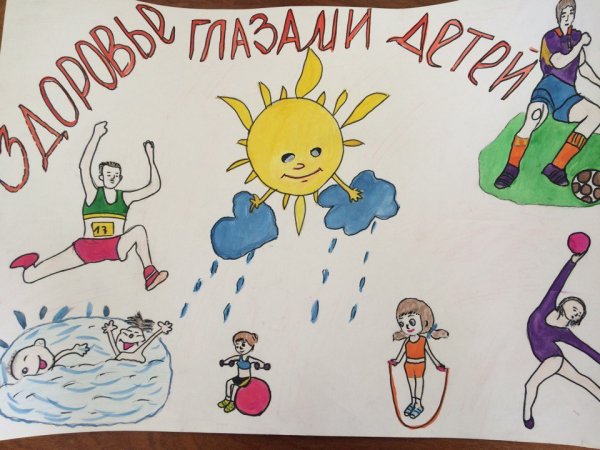 ЗОЖ рисунки