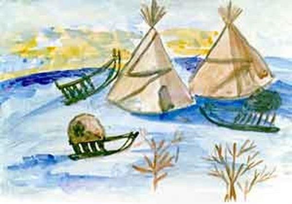 Рисование чум