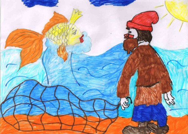 Рисунки по произведениям