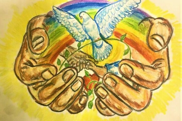 Рисование на тему волонтерства