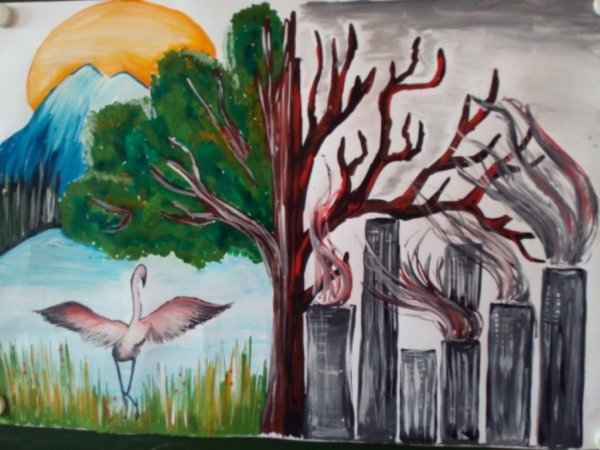 Рисунок на экологическую тему