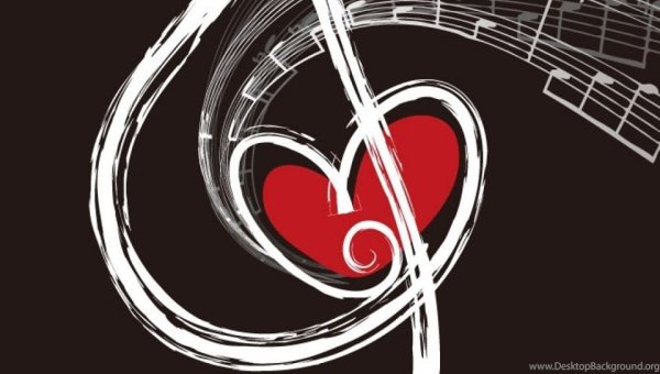 Скрипичный ключ сердце