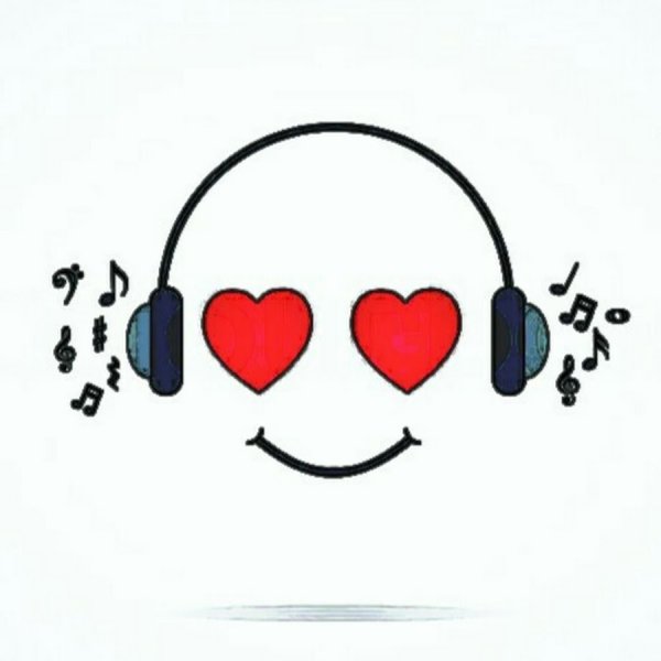 Сердечко в наушниках