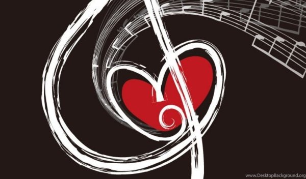 Скрипичный ключ сердце