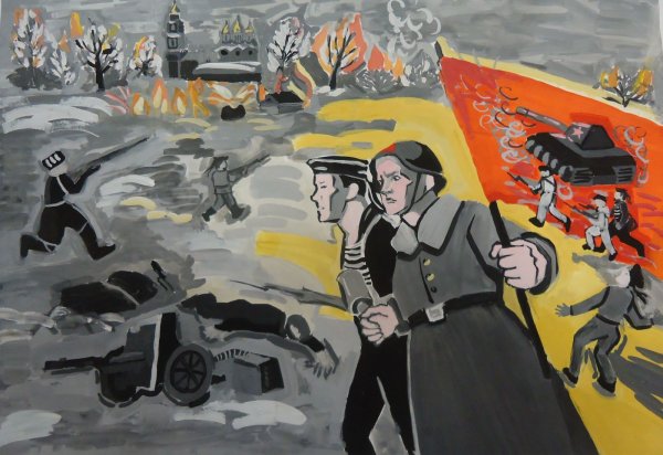 Рисунок на тему Гражданская война