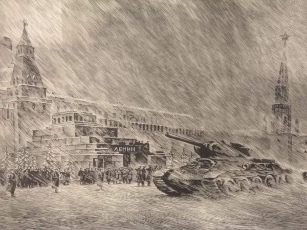 Рисунок на тему Сталинградская битва