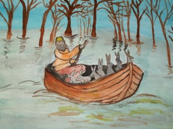 Дед Мазай и зайцы