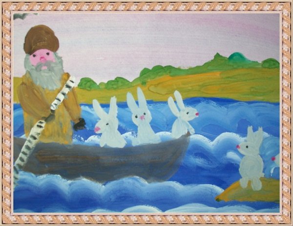 Иллюстрации к дед Мазай и зайцы для детей