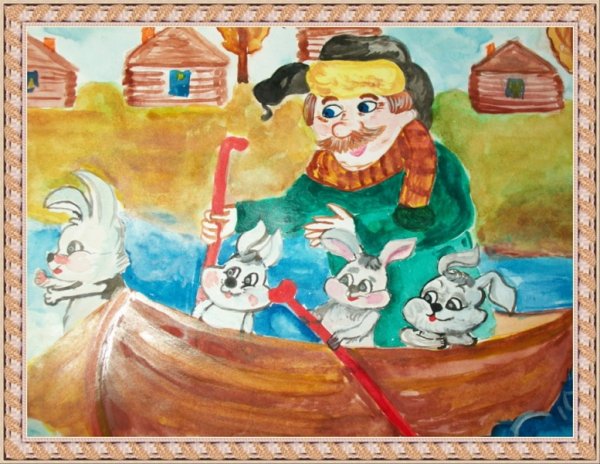 Сказка дедушка Мазай и зайцы