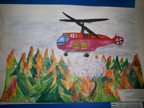 Пожарная безопасность глазами детей