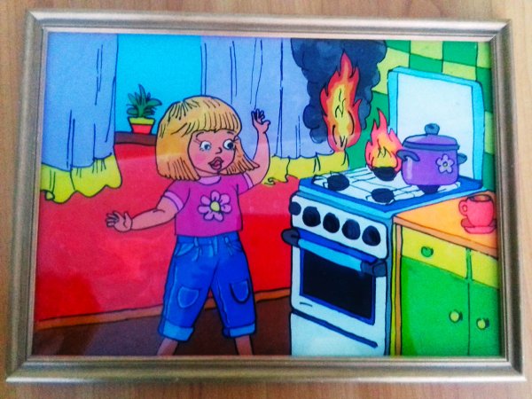 Рисунки детей на тему пожарная безопасность глазами детей