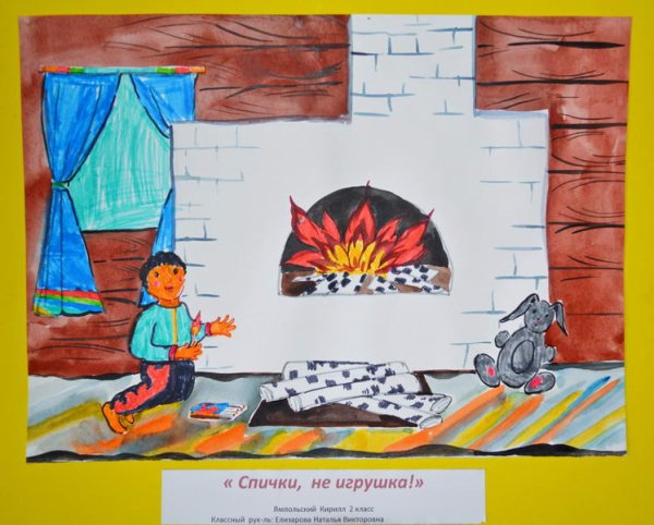 Пожарная безопасность глазами детей