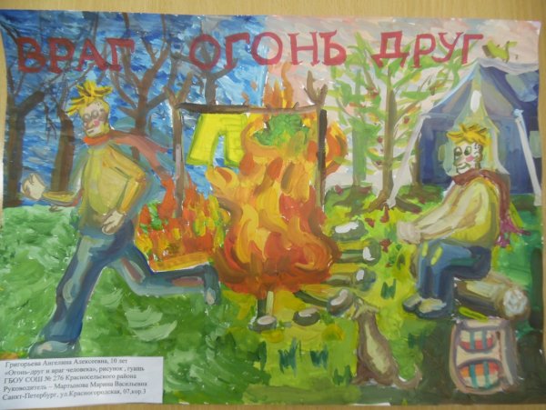 Поделки на тему пожарная безопасность