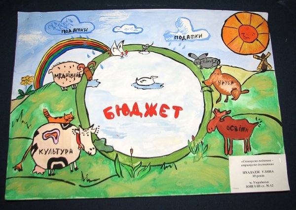 Конкурс рисунков налоги глазами детей