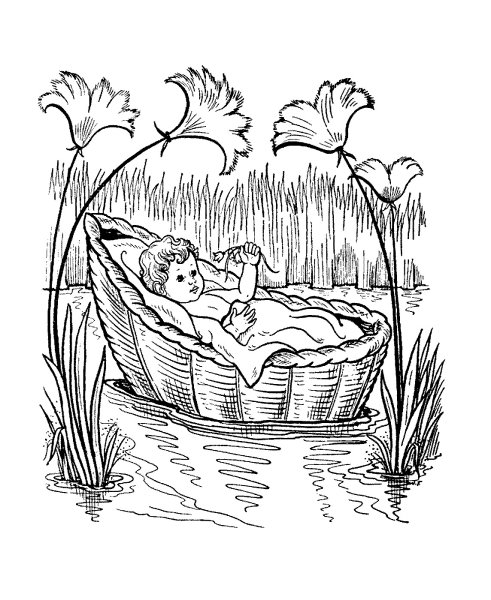 Моисей Библия для детей