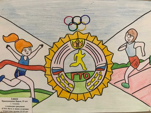 ГТО рисунки