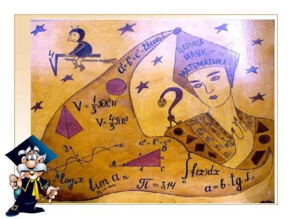 Царица математики рисунок