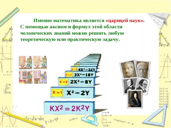 Проект на тему математика царица наук