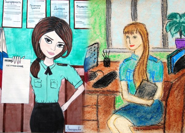 Папа полицейский глазами детей