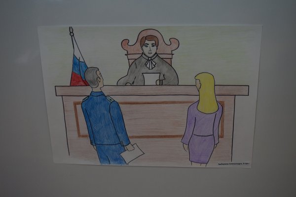 Конкурс рисунков ко Дню прокуратуры