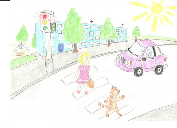 Рисунки правил дорожного движения