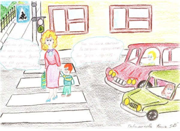 Рисунок я и дорога 5 класс