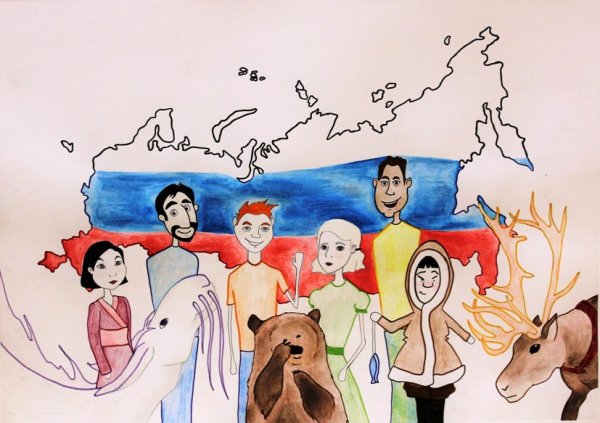 Единство семьи рисунок