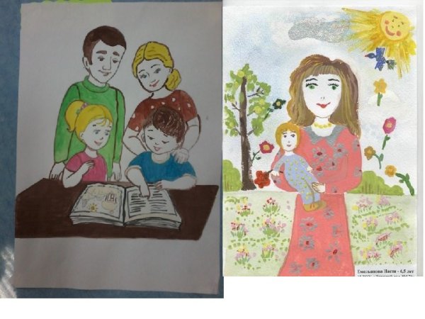 Мамины глаза рисунок конкурс