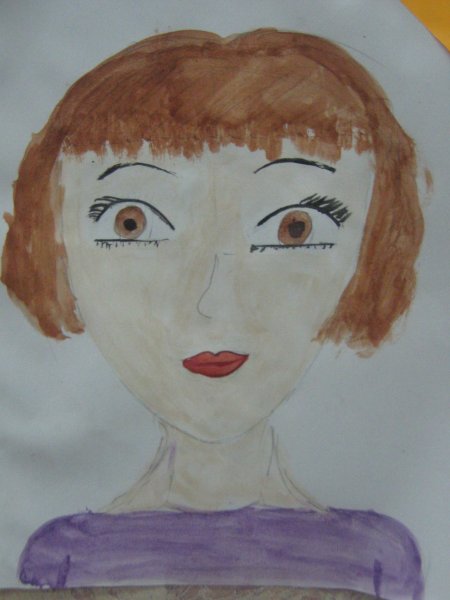 Портрет мамы глазами ребенка