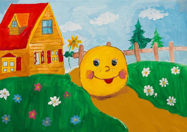 Любимый сказочный герой Колобок