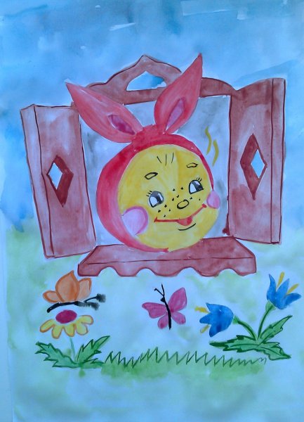 Лиса и Колобок картинки для детей