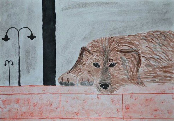 Бездомные животные рисунки