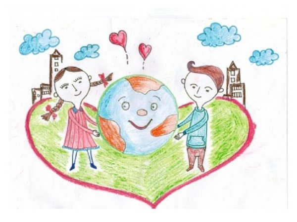 Рисунок на тему день доброты