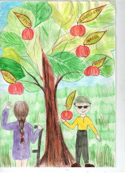 Дари добро рисунки детей