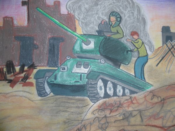 Оборона Тулы Тула рисунок