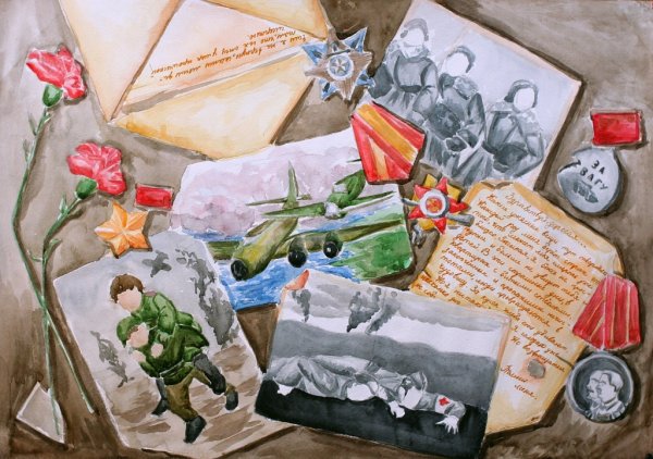 Рисунок к 80 летию обороны Тулы